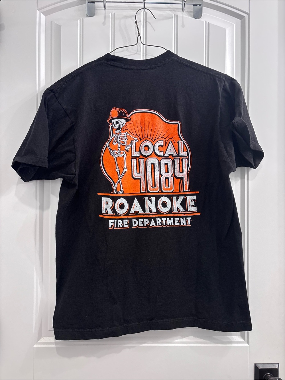 Roanoke Fire Department Local 4084 Black T-Shirt